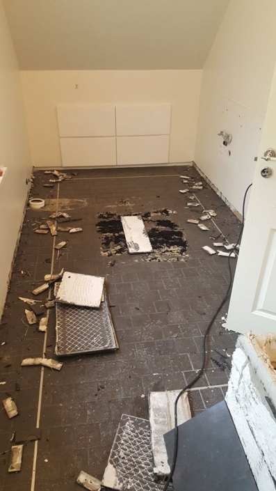 Renovering af badeværelse 1